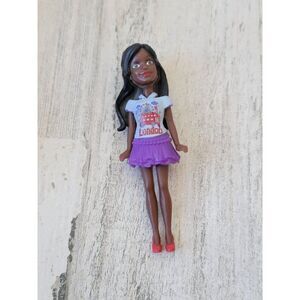 London British mini Girl doll heel toy figure skirt